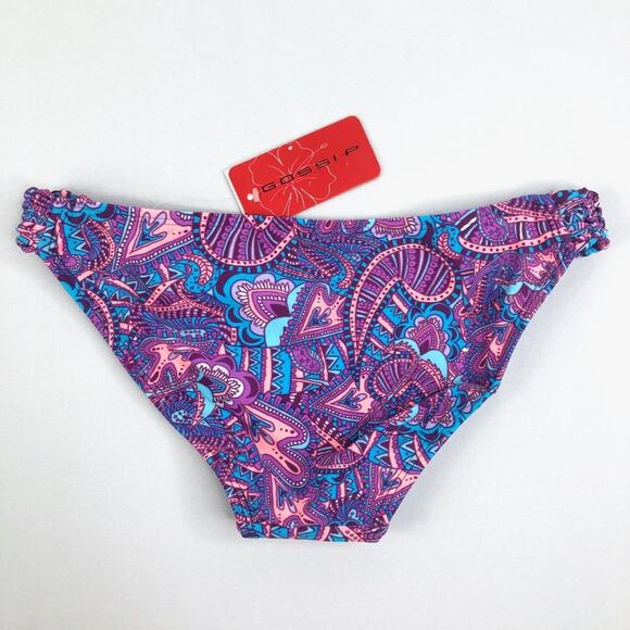 NWT Gossip Purple Paisley Bikini Bottoms Small - Picture 5 of 5